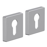 Накладка цилиндровая на квадратной розетке System R011Y CBM БрашМатХром sp2510BR_046-0330