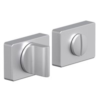Фиксатор на прямоугольной розетке System R015W6 CBM БрашМатХром sp2510BR_046-0334