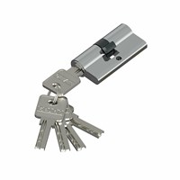 Цилиндр ключ/ключ Bravo AЕK-60-30/30 C Хром (алюм., 5 ключей) sp2510BR_054-0048
