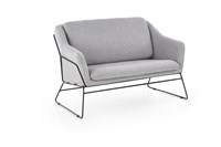 Диван Halmar SOFT 2 XL (серый/черный) ms2601SIGHAL_V-CH-SOFT_2XL-FOT