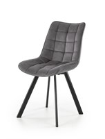 Стул кухонный Halmar K332 (серый/черный) ms2601SIGHAL_V-CH-K/332-KR-C.POPIEL