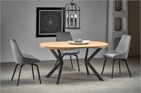 Стол обеденный Halmar PERONI раскладной (дуб золотой/черный) ms2601SIGHAL_V-PL-PERONI-ST-D.ZLOTY/CZARNY