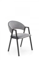 Стул кухонный Halmar K473 (серый/черный) ms2601SIGHAL_V-CH-K/473-KR-POPIEL