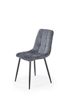 Стул кухонный Halmar K547 (серый/черный) ms2601SIGHAL_V-CH-K/547-KR-POPIELATY