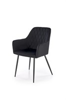Стул кухонный Halmar K558 (черный/черный) ms2601SIGHAL_V-CH-K/558-KR-CZARNY