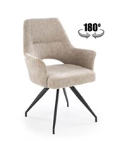 Стул кухонный Halmar K542 (бежевый/черный) ms2601SIGHAL_V-CH-K/542-KR-BEZOWY