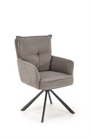 Стул кухонный Halmar K528 (серый/черный) ms2601SIGHAL_V-CH-K/528-KR-POPIELATY