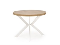 Стол обеденный Halmar PERONI (дуб золотой/белый) ms2601SIGHAL_V-PL-PERONI-ST-D.ZLOTY/BIALY