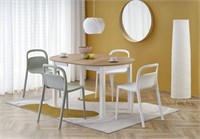 Стол обеденный Halmar RINGO (дуб крафт/белый) ms2601SIGHAL_V-PL-RINGO-ST-CRAFT/BIALY