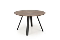 Стол обеденный Halmar DANILO 120 (орех/черный) ms2601SIGHAL_V-CH-DANILO-ST