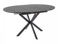 Стол обеденный Signal GASTON Ceramic 100 раскладной (серый/черный мат) ms2601SIGHAL_GASTONSZC100