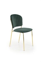Стул кухонный Halmar K499 (темно-зеленый/золотой) ms2601SIGHAL_V-CH-K/499-KR-C.ZIELONY