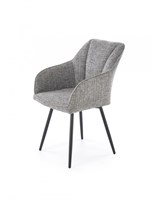 Стул кухонный Halmar K576 (серый/черный) ms2601SIGHAL_V-CH-K/576-KR-POPIELATY