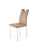 Стул кухонный Halmar K578 (бежевый/хром) ms2601SIGHAL_V-CH-K/578-KR-BEZOWY