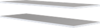 Комплект полок Моби/Mobi POL/100/35  Белый msk26brw_01225508625