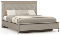 Кровать Классик/Classic LOZ160x200 с мягким элементом   Глиняный серый msk26brw_9977520