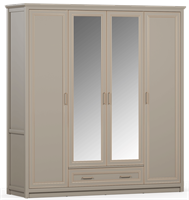 Шкаф Классик/Classic SZF2D2L1S  Глиняный серый, Глиняный серый msk26brw_0787399657