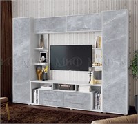Гостиная Гармония  Белый глянец/Мрамор глянец pn26mf_300145076