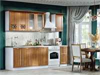 Кухня Милано Компоновка №2  Орех   2000 pn26mf_480276209