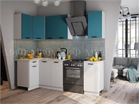 Кухня угловая Техно 1,1 х 1,8 м. pn26mf_1796700897