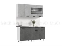 Кухня Рио NEW   Бетон Столешница Кастилло темный  1600 pn26mf_458737661