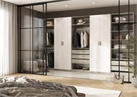Гардеробная Ларго Вариант №4  Кашемир/Дуб Крафт Серый pn26mf_383692296