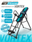 Инверсионный стол Vortex сине-бирюзовый с подушкой 323090-NScprt