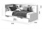 Тахта Амер 190х80 белая 602816-mwdvl