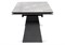 Керамический стол Денхольм 240(290)х100х75 rystal onyx bianco / черный 588037-mwdvl