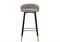 Полубарный стул Kardial gray / black - комплект из 2 шт 15673-mwdvl