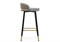 Полубарный стул Kardial gray / black - комплект из 2 шт 15673-mwdvl