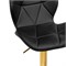 Барный стул Trio black / gold - комплект из 4 шт 15728-mwdvl