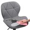 Барный стул Trio light gray / black - комплект из 4 шт 15730-mwdvl