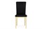 Стул на металлокаркасе Rek black / gold - комплект из 4 шт 15637-mwdvl
