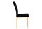 Стул на металлокаркасе Rek black / gold - комплект из 4 шт 15637-mwdvl
