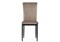 Стул на металлокаркасе Rek cappuccino / black - комплект из 4 шт 15640-mwdvl