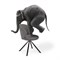Стул на металлокаркасе Solomon крутящийся gray / black - комплект из 2 шт 15601-mwdvl
