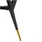 Стол Selina 80х72 black / gold 15552-mwdvl