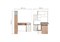 Компьютерный стол КС15 142,7х130х175,2 левый дуб сонома 328695-mwdvl