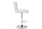 Барный стул Paskal white / chrome - комплект из 2 шт 15436-mwdvl