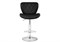 Барный стул Porch black / chrome - комплект из 2 шт 15507-mwdvl