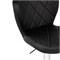 Барный стул Porch black / chrome - комплект из 2 шт 15507-mwdvl