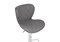 Барный стул Porch gray / chrome - комплект из 2 шт 15509-mwdvl