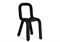 Стул на металлокаркасе Garden black - комплект из 4 шт 15529-mwdvl