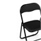 Стул на металлокаркасе Fold 1 складной black / black - комплект из 6 шт 15477-mwdvl
