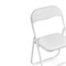 Стул на металлокаркасе Fold 1 складной white / white - комплект из 4 шт 15478-mwdvl