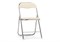 Стул на металлокаркасе Fold 1 складной beige / chrome - комплект из 6 шт 15481-mwdvl