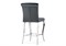 Полубарный стул Joan dark grey / steel - комплект из 2 шт 15387-mwdvl