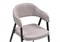 Стул на металлокаркасе Twin gray / black - комплект из 4 шт 15412-mwdvl