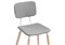 Деревянный стул Klint gray / wood - комплект из 4 шт 15298-mwdvl